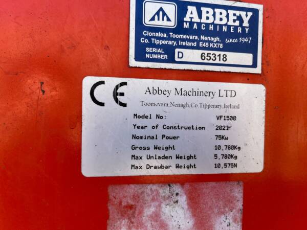 Abbey VF1500 Feed Mixer - Image 8